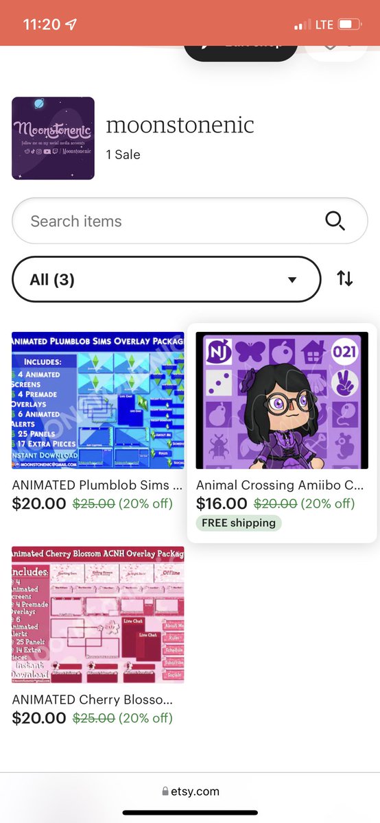 m00nlitamethyst's tweet photo. 20% OFF NOW (all sales going towards surgery costs) #etsy #etsyseller #etsyshop #surgery #twitch #streamer #twitchstreamer #smallstreamer #smallstreamersupport #commission #twitchaffiliate #twitchgaming #gamer #sims4 #animacrossingnewhorizons #surgerysupport #thankyou #sale https://t.co/WHlLU27pQt