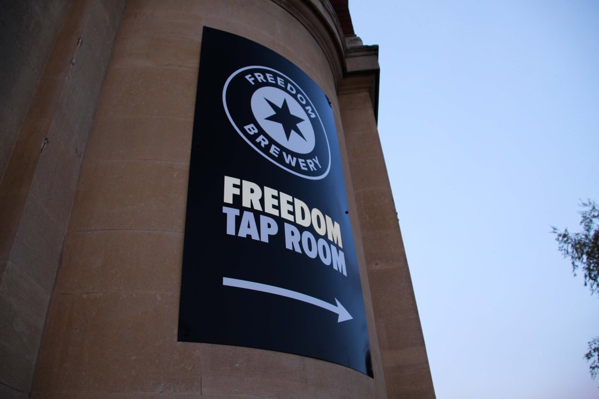 First look 🤩

Check out the brand new signage ahead of the launch of our new Freedom Tap Room.

From Dec 1, <a href="/FreedomBrewery/">Freedom Brewery</a> will be setting up in our bar space as they open their first fixed location in London.

We can't wait to welcome you for a post-show pint this Christmas 🍻