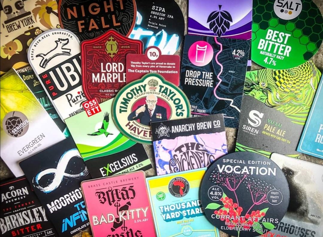 Here's a peak at some of the guest cask at <a href="/FlyerRochdale/">The Flying Horse</a> for the #Rochdale ale trail! They've also got favourite local staple brews from the likes of <a href="/PictishBrewing/">Pictish Brewing Co</a>, <a href="/vocationbrewery/">Vocation Brewery</a>, <a href="/PhoenixBrewery_/">PhoenixBrewery</a>, <a href="/SeriousBrewCo/">Serious Brewing Company</a>, <a href="/DeeplyVBrewery/">Deeply Vale Brewery</a>
 &amp; <a href="/JWLeesBrewery/">JW Lees</a>