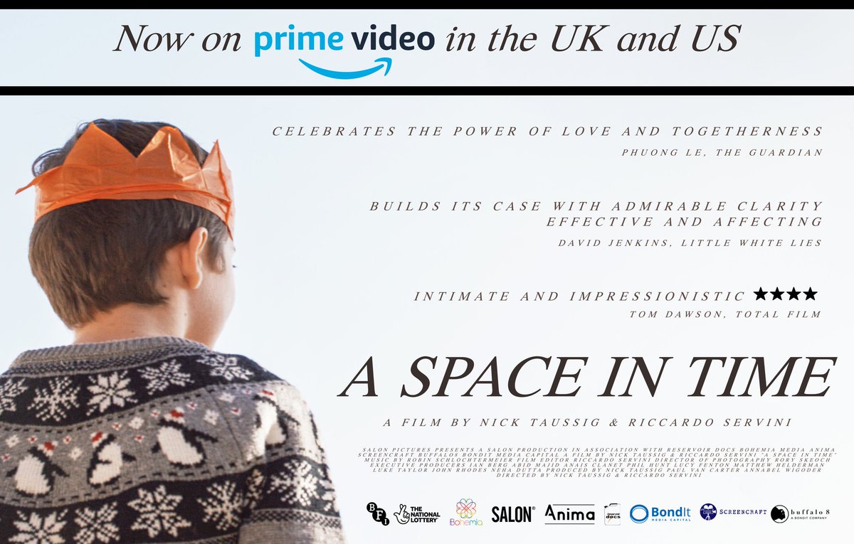 We are pleased to share #ASpaceInTime is now available on @PrimeVideo in the UK & US! 


We hope you all enjoy the film and that it continues to raise awareness about Duchenne Muscular Dystrophy. 💙 #duchenne