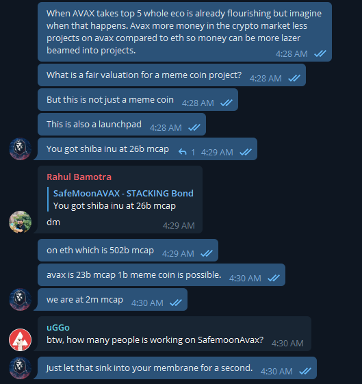 DBKCrypto's tweet photo. Read this meme season is coming for $AVAX and let me tell you, it's going to be a great Christmas. Read this and tell me what you would value a meme coin on $AVAX.
#safemoonavax 2m mcap not just a meme coin but also utility as a launchpad for projects on $AVAX.
$SB $TIME https://t.co/I8AzxWiPkH
