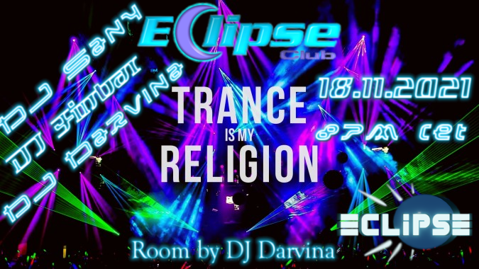 3dxeclipse's tweet photo. ✭✭✭ Eclipse CLUB TRANCE NIGHT✭✭✭
28.October 08.00 PM CET to 00.00AM CET
#DJSANY #FINBAR #DJDARVIN https://t.co/Hzhp97t2ks