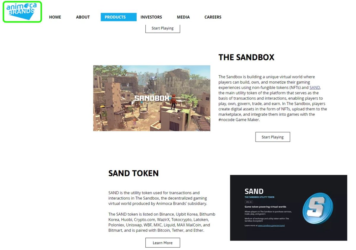CryptoBTC_Chris's tweet photo. $SAND (metaverse project) was created by animoca brands and has been on Fire.  Clearly NFT's / METAVERSE / GAMING projects are ones to watch. https://t.co/Y7mMiedklf