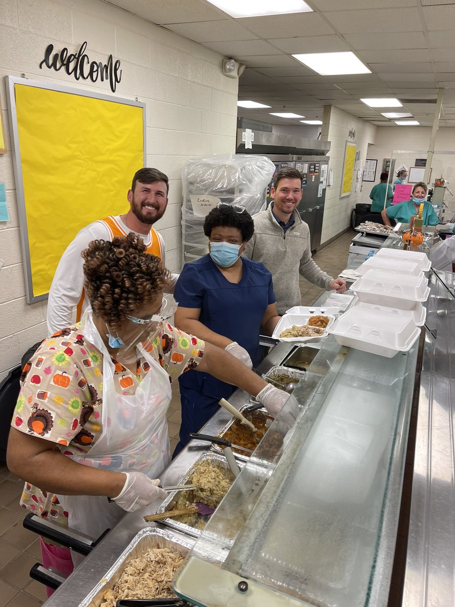 ChrisMorris___'s tweet photo. Thankful for the faculty and staff at CMS. They are “intentional” in making a lasting impression on our learners. Thanksgiving lunch is just a tip of the iceberg of rewards coming their way.  #StrongerTogether #Thankful @TCSchools_  @Brina_SSM @_KyleSimmons_ @HeathHoffman29 https://t.co/BJIQdnZjh0