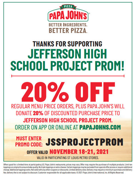 JR7Supt's tweet photo. Please support a worthwhile cause, Project Prom, and an opportunity to have some pizza for a good cause. Please use the attachment. Project Prom has worked to keep our kids safe after the event for many years. We appreciate all they do for our kids! https://t.co/IoseBkTPvQ