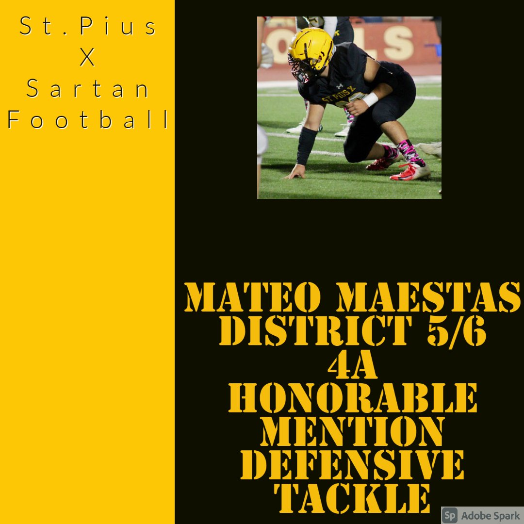Sartan_football's tweet photo. Congratulations to the following players that earned honorable mention all district on defense. Great job guys! #sartanfootball #sonsofx https://t.co/0AwCncjrMl