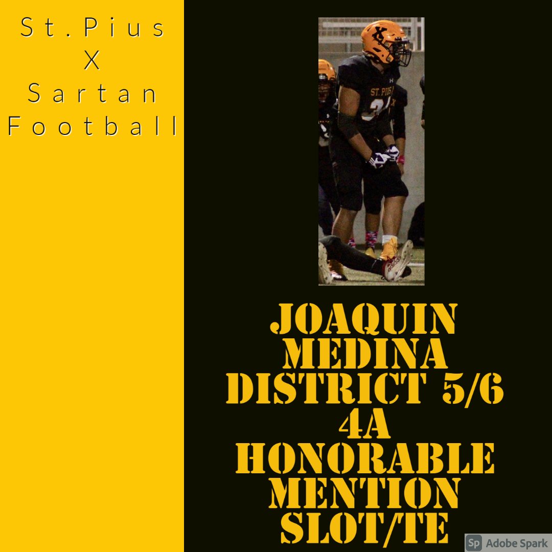 Sartan_football's tweet photo. Congratulations to the following players that earned honorable mention all district on offense. Great job guys! #sartanfootball #sonsofx https://t.co/CewyQG76VL