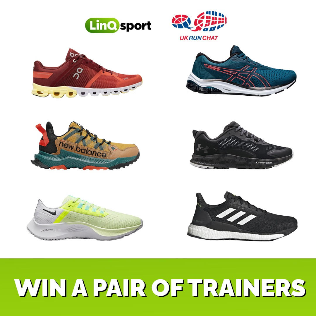 RT this and follow <a href="/LinQsport/">LinQsport</a> to be in the Sunday 21st November 9pm draw to win a pair of running shoes of your choice up to the value of £100. We will have one winner. Good luck #ukrunchat

Download the app and connect with runners at events here: linqsport.com