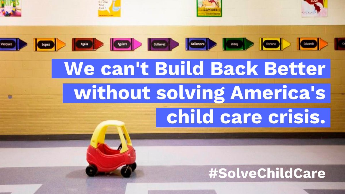 illinoisaeyc's tweet photo. Our nation's economic recovery will not succeed if millions of Americans can't return to work because our child care system remains broken. There is no building back better without addressing the decades-old crisis of supply, affordability, and quality in #childcare &amp; #preschool. https://t.co/8NhqWIRnnt
