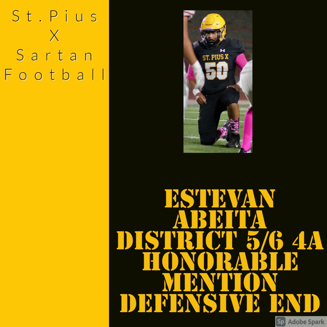 Sartan_football's tweet photo. Congratulations to the following players that earned honorable mention all district on defense. Great job guys! #sartanfootball #sonsofx https://t.co/mUt8bofAP5