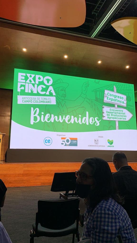 ACOPIAntioquia's tweet photo. Estamos en #Expofinca 2021 Encuentro departamental de productores agropecuarios. Ven y visita nuestro stand con la @FAO_Colombia, @GobAntioquia y @AgriculturaAnt. Tenemos el convenio SABA – ACOPI, a través de AgroComex, con el que acompañaremos a 450 agricultores. https://t.co/KE3codHLeL