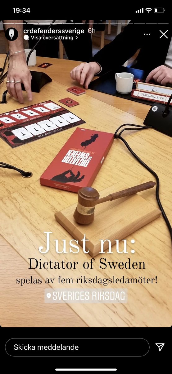mgranefelt's tweet photo. Vem blev diktator i riksdagen? 

Följ @CRDSverige på Twitter och @crdefenderssverige på Instagram

#dictatorofsweden https://t.co/T55JkINSxE