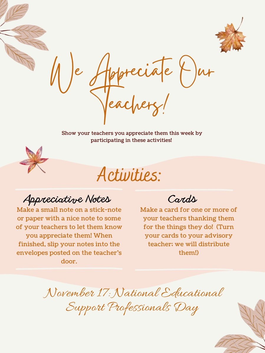 MarshallPonce's tweet photo. We love our faculty! A+ https://t.co/bRGBsbJ3gf