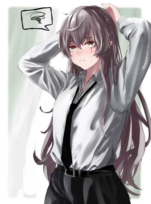 朝よわスーツ45姉

#少女戦線 #ドルフロ #소녀전선 