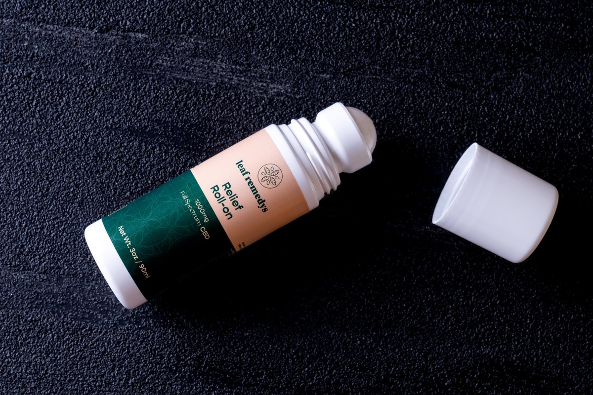 LeafRemedys's tweet photo. Relief on the go with our easy to carry 1000mg cooling Roll-on Gel https://t.co/XdbvNPi1To https://t.co/z7Gz1gdI87