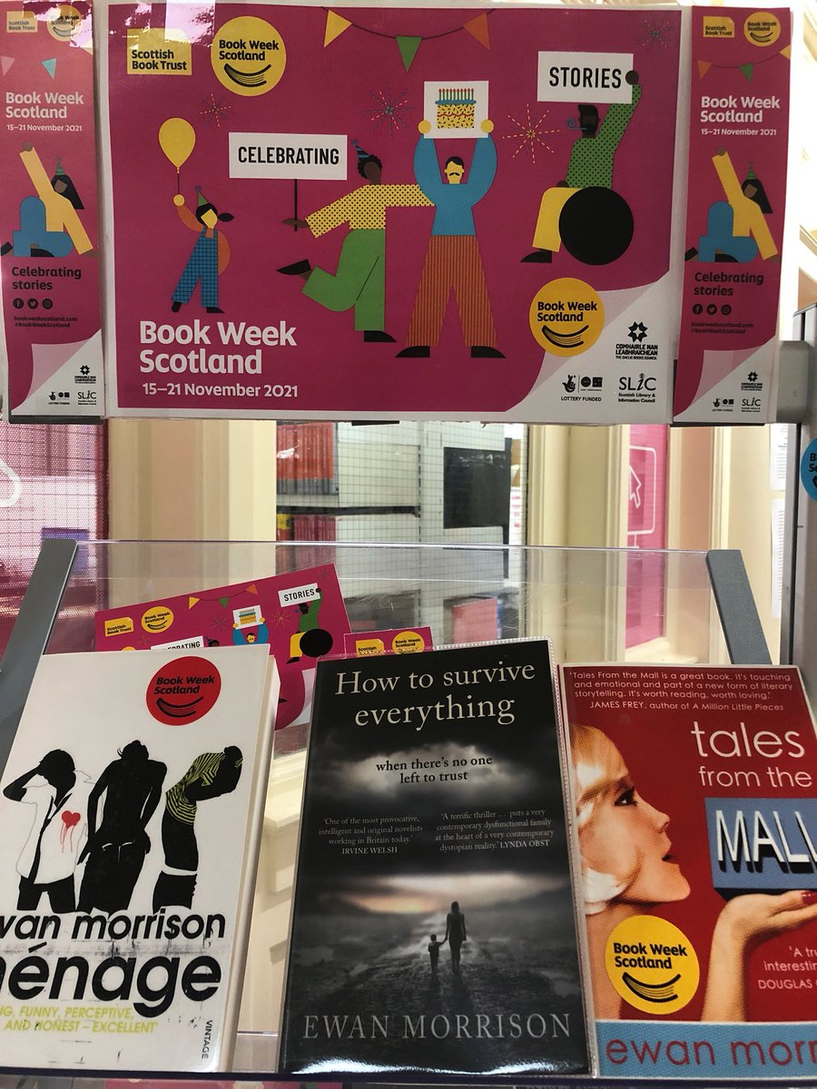 wdclibraries's tweet photo. Getting ready for tonight’s #BookWeekScotland event with the fabulous @MrEwanMorrison
#HowToSurviveEverything
@scottishbktrust @BookWeekScot https://t.co/COJMvmCE3q