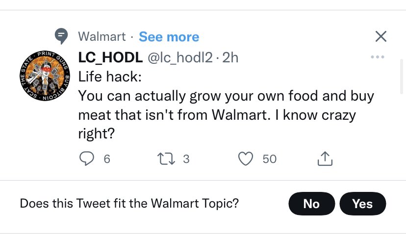 ChadImmunity's tweet photo. I saw this on my TL; I clicked “YES”. 😏 

For #ChadImmunity #BuyLocal #BetOnMainStreet

h/t @lc_hodl2 Keep up the good work! https://t.co/AdwYfMleKn