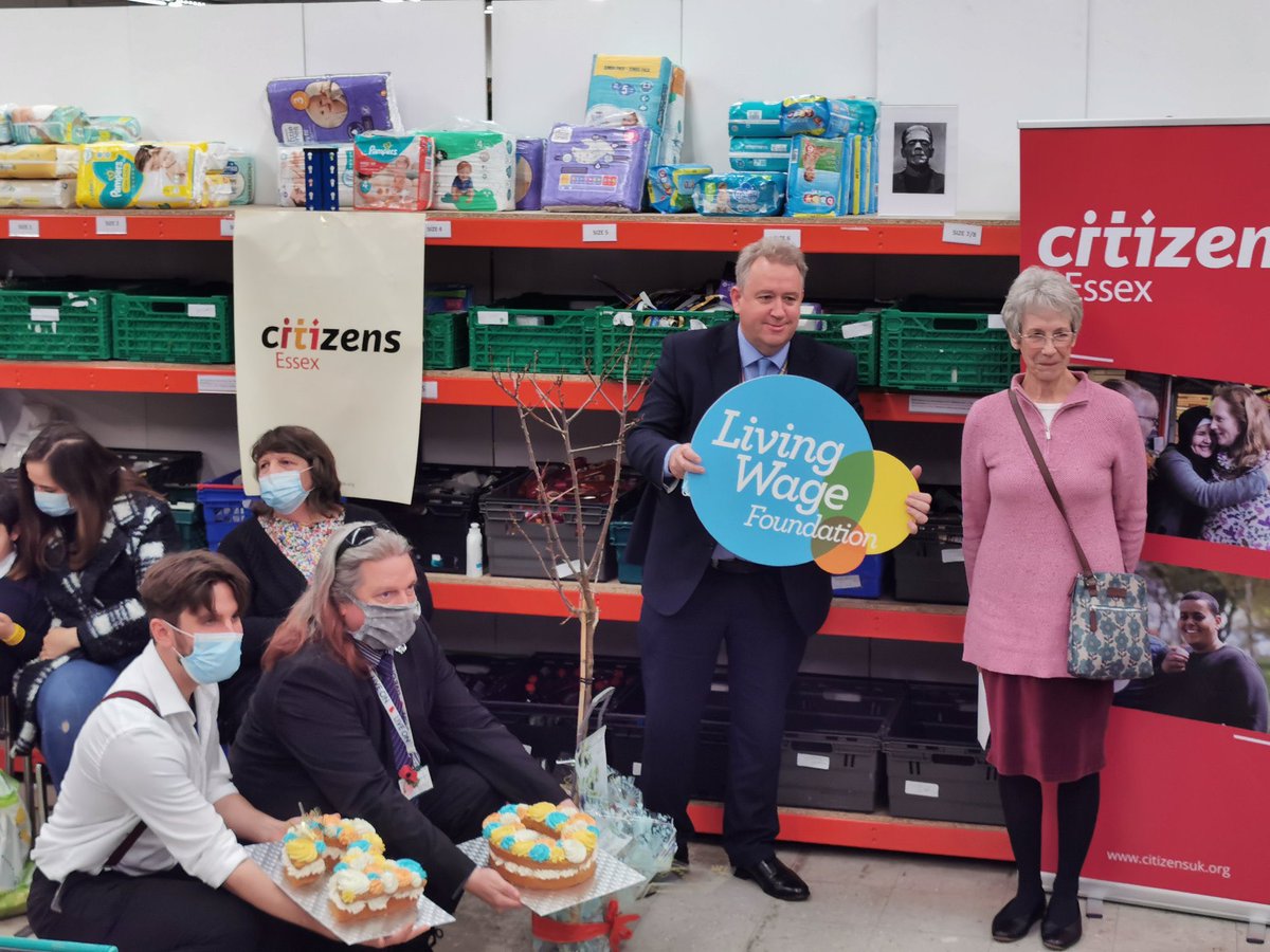 Missed our #LivingWageWeek action at <a href="/colchfbank/">Colchester Foodbank</a> today? Watch back at fb.watch/9l1xS5XNik/ and hear Cllr Paul Dundas, leader of <a href="/Your_Colchester/">Your Colchester</a> pledge to work with us for fair wages. <a href="/CitizensEssex/">CitizensEssex</a> <a href="/CitizensUK/">Citizens UK</a> <a href="/LivingWageUK/">Living Wage Foundation</a>