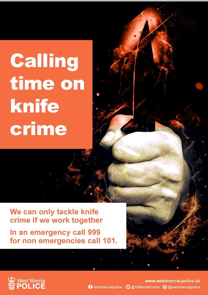 solving_team's tweet photo. 📣 Knife Amnesty
#SaveALife #SurrenderYourKnife
Op Sceptre - national campaign highlighting Police work helping to prevent & tackle knife crime
Safely surrender any knife in the knife bin #Hereford Police station or any other in #Herefordshire
@WestMerciaPCC
@MrEddWilliams https://t.co/58OJn5xLav