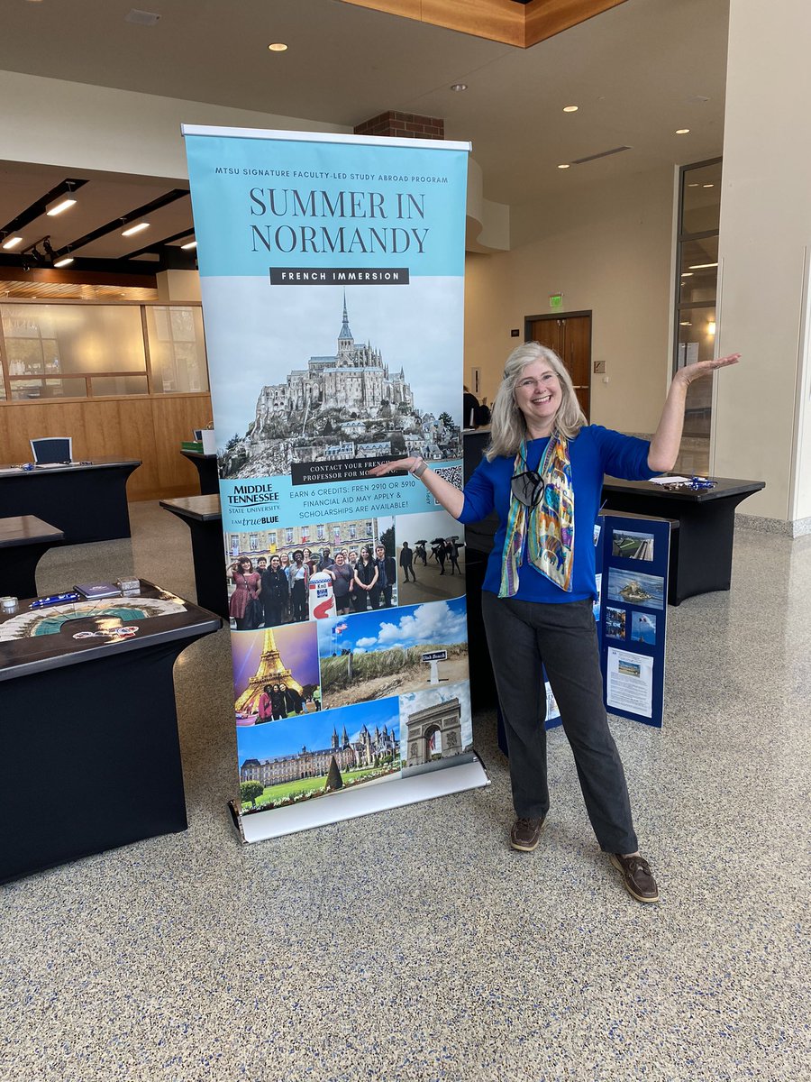 MTSUstudyabroad's tweet photo. Did you know over 30 Faculty-Led programs are being this spring break and summer? Come learn more at our Study Abroad Fair in the Student Union until 2 pm! https://t.co/hJstx8U7AN