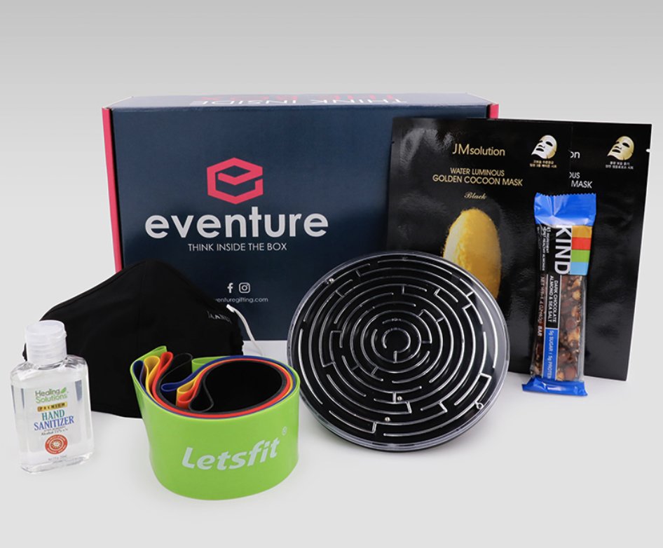 When planning a meeting or event, health and wellness should be considered now more than ever. Our wellness boxes show your attendees that you have their health and wellness in mind. Learn more here: eventuregifting.com/wellness-boxes/
#Wellness #Gifting #EventProfs #EventGifts #Giftbox