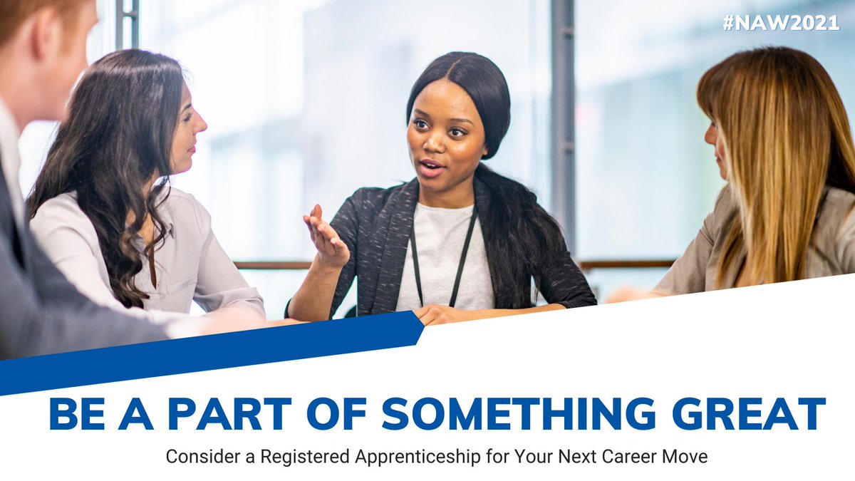 VETS_DOL's tweet image. Registered Apprenticeships are a gateway to high-wage, non-traditional career opportunities in many industries, such as IT, cybersecurity, healthcare &amp;amp; more. Learn how you can acquire skills &amp;amp; earn an income, without accumulating college debt:

apprenticeship.gov #NAW2021