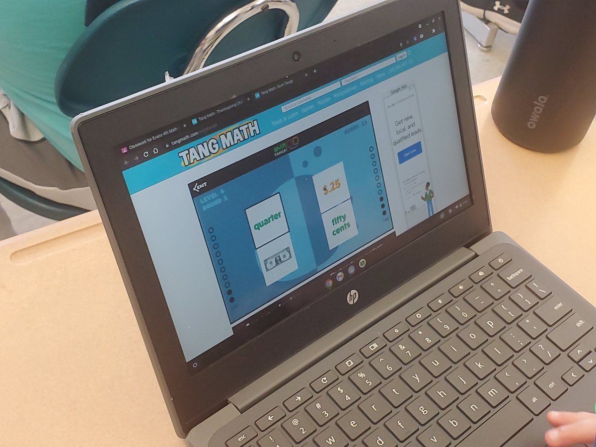 4th grade starting the Thanksgiving Tang Math Challenge. <a href="/gregtangmath/">Greg Tang</a>