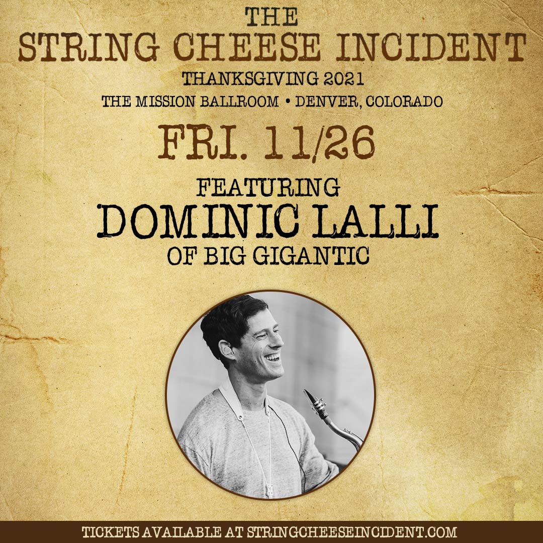 The String Cheese Incident tweet media