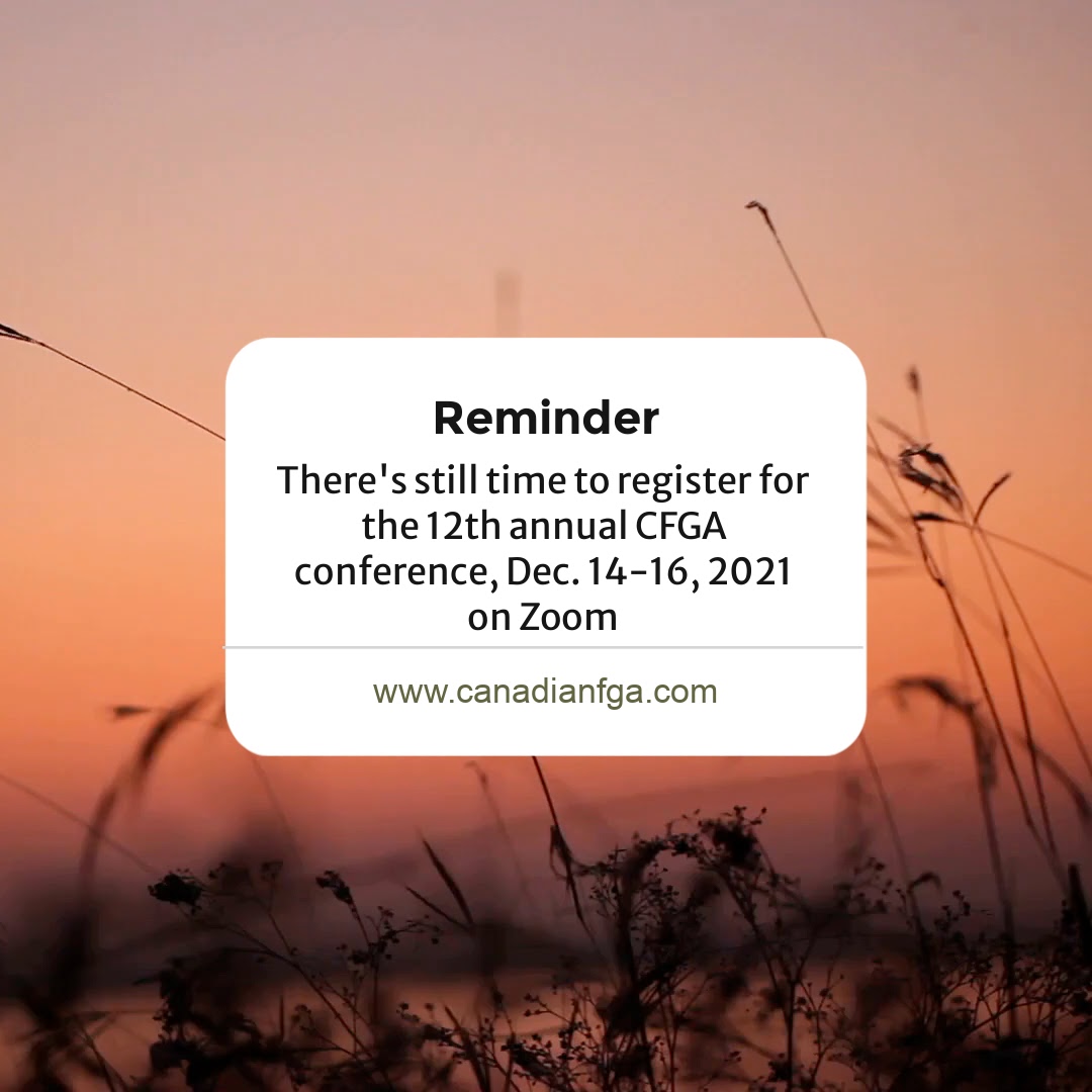 Registration is now open for CFGA’s 2021 conference, Forage Landscape Synergies, Dec. 14-16, 2021, in partnership with le Conseil québécois des plantes fourragères (CQPF). ow.ly/XXig50GPJgP #forages #grasslands