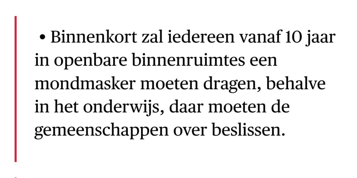 👇Serieus? In welk gekkenhuis leven wij? <a href="/BenWeyts/">Ben Weyts</a> is al 2 jaar een bedreiging voor de volksgezondheid en nog altijd mag die doorgaan. Moeten we echt naar 100% besmette kinderen? De katalysator moet je aanpakken. Hopelijk neemt hij eindelijk zijn verantwoordelijkheid.