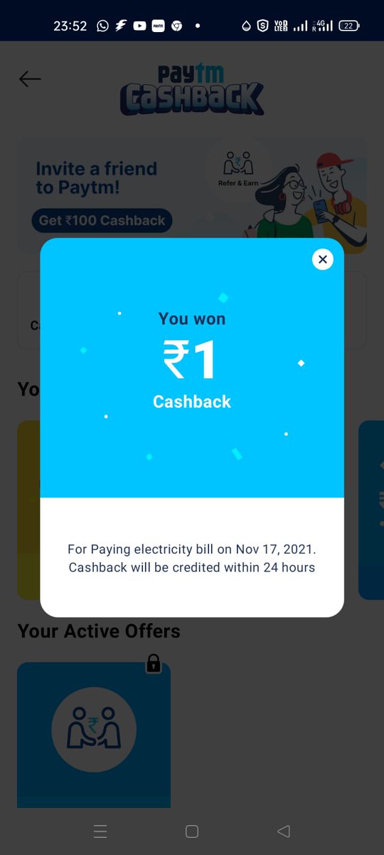 singh_rohit612's tweet photo. Thanku @Paytm  . Finally I got cashback .Ur award made my day memorable ...🤣🤣
#loveupaytm https://t.co/VFIPyVcHiU