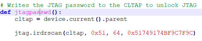 Metal Unlock (it's also Global Unlock or Legacy Unlock) password for one of Bonnell (the very first Atoms) representative...