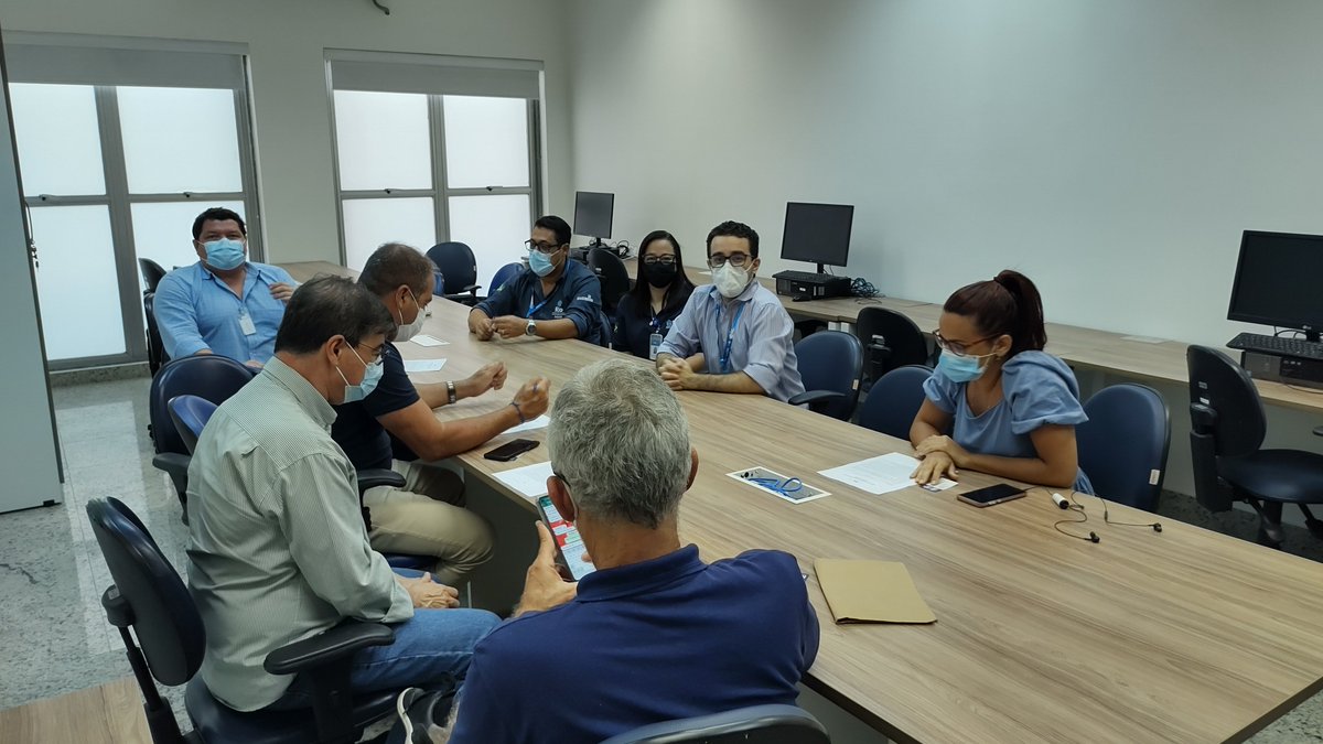 Reunião de alinhamento de fluxo entre o Complexo Regulador, o Hospital Municipal Evandro Freire e o CER Ilha

#Regulacao #OrgulhoSUS