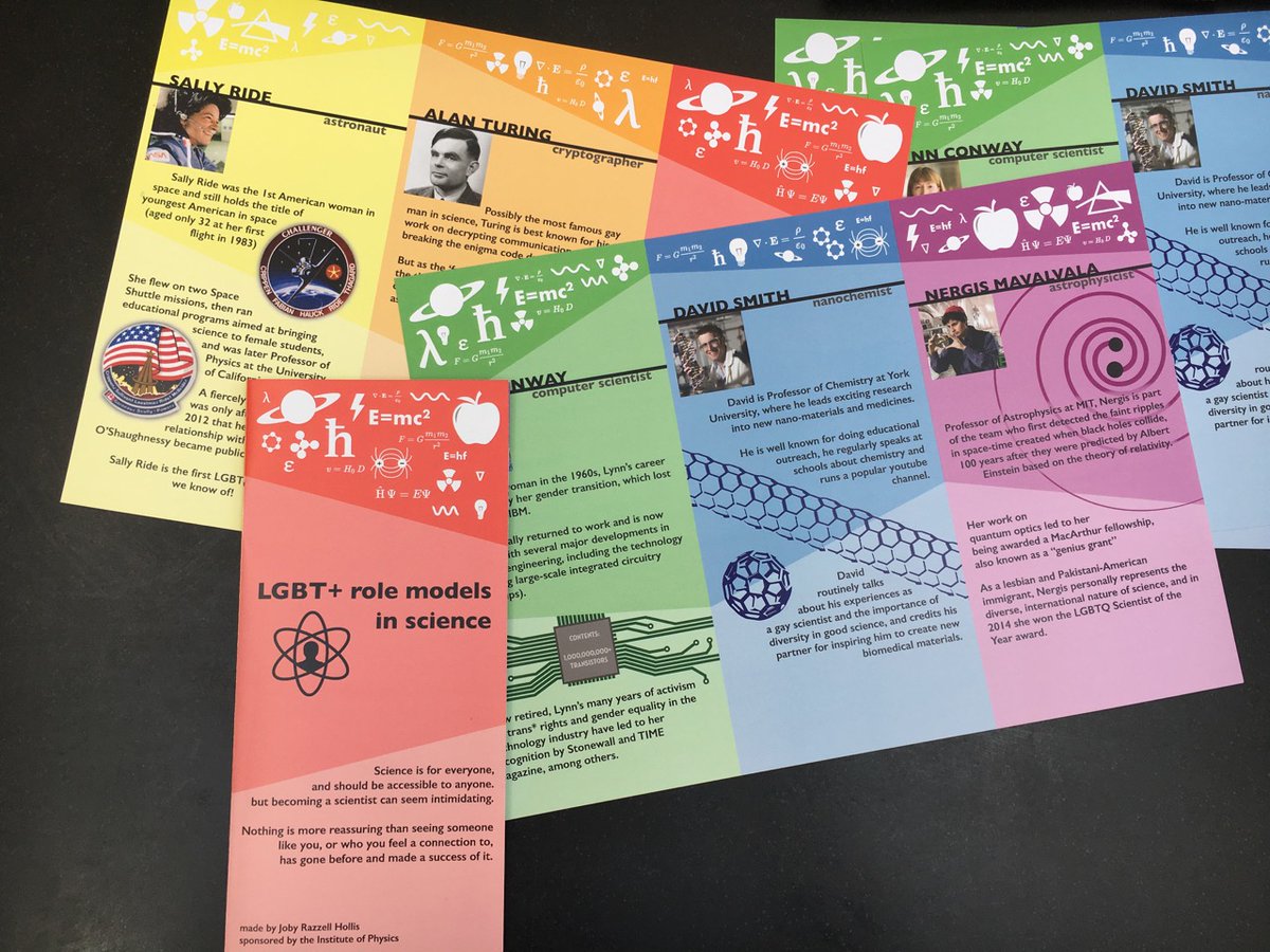 It's come to our attention that the old link to our free LGBT+STEM materials is no longer working properly. All of our printable posters, stickers, leaflets can be downloaded here: drive.google.com/drive/folders/…