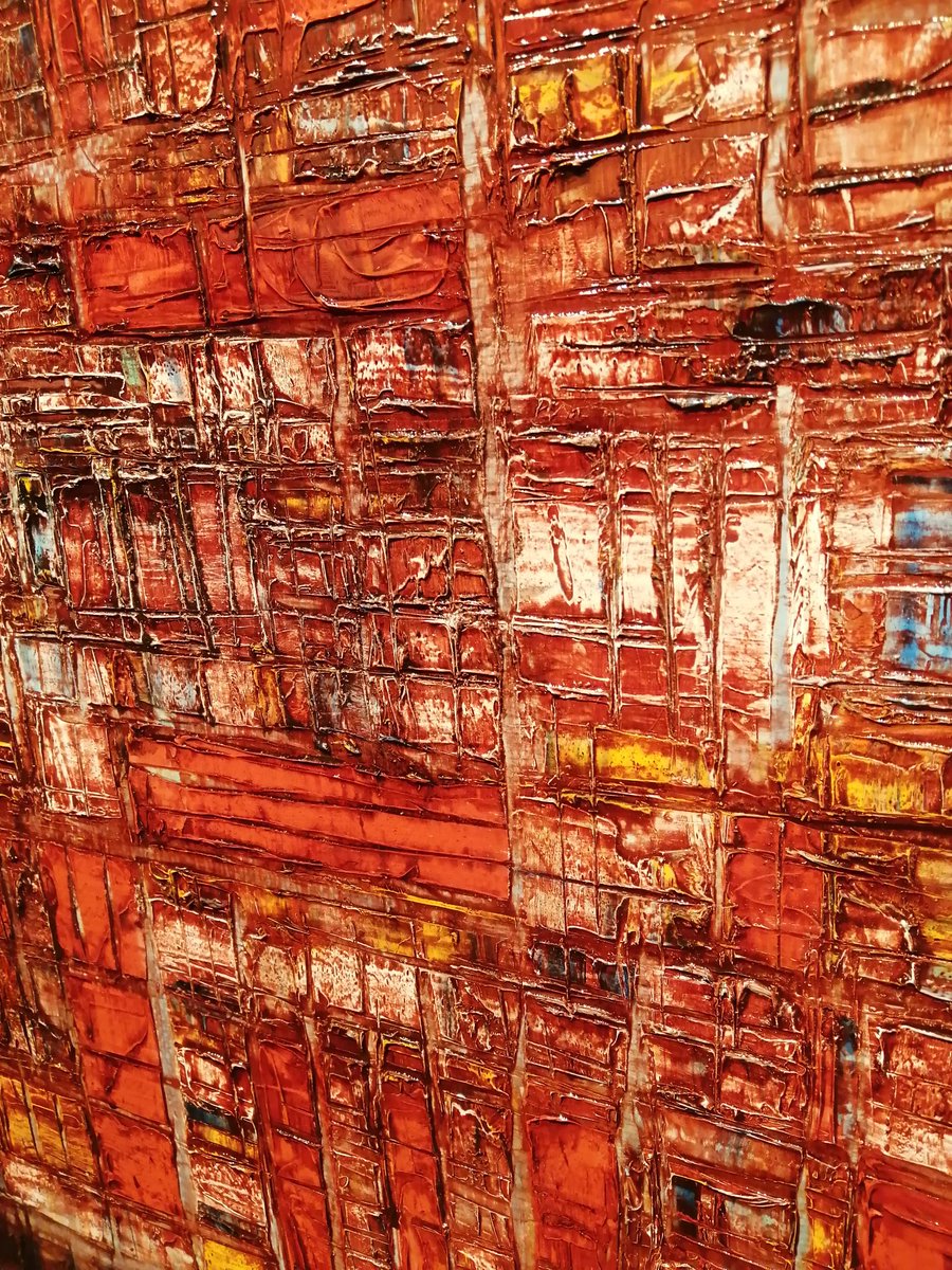 Melmoth71's tweet photo. Loved Georgian painter Levan Lagidze's beautifully textured work at the opening of #Promise, his current #London solo show with @KatrineArtSpeak at @dcontempart last night. Such beautiful use of colour!! 😍 Show open 15-27 November #LevanLagidze #art https://t.co/YHFCsMgZiP https://t.co/rWmxfkjRSB