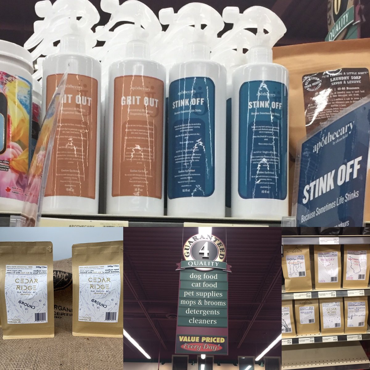 CleanFieldInc's tweet photo. Make sure to stop by the Carstairs Co-op today between 2:00pm and 500pm as our sister company Slackcountry Coffee will be sampling their amazing Hot Air Roasted and Smoked Coffee.#coffeesampling #coffeebeans #fairtradecoffee #CoffeeLovers #ethical #organic #slackcountrycoffee https://t.co/IVS1w1aZjf