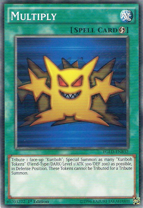 Chozin_SSB's tweet photo. @dzeeff Favorite card will forever be Multiply because of how cool it was in the anime. https://t.co/HoCnm6WYjQ