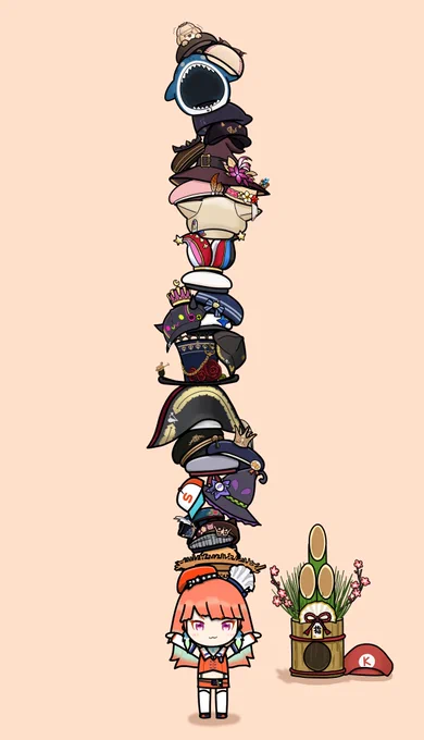 Mythical hat lover   #ArtsOfAshes