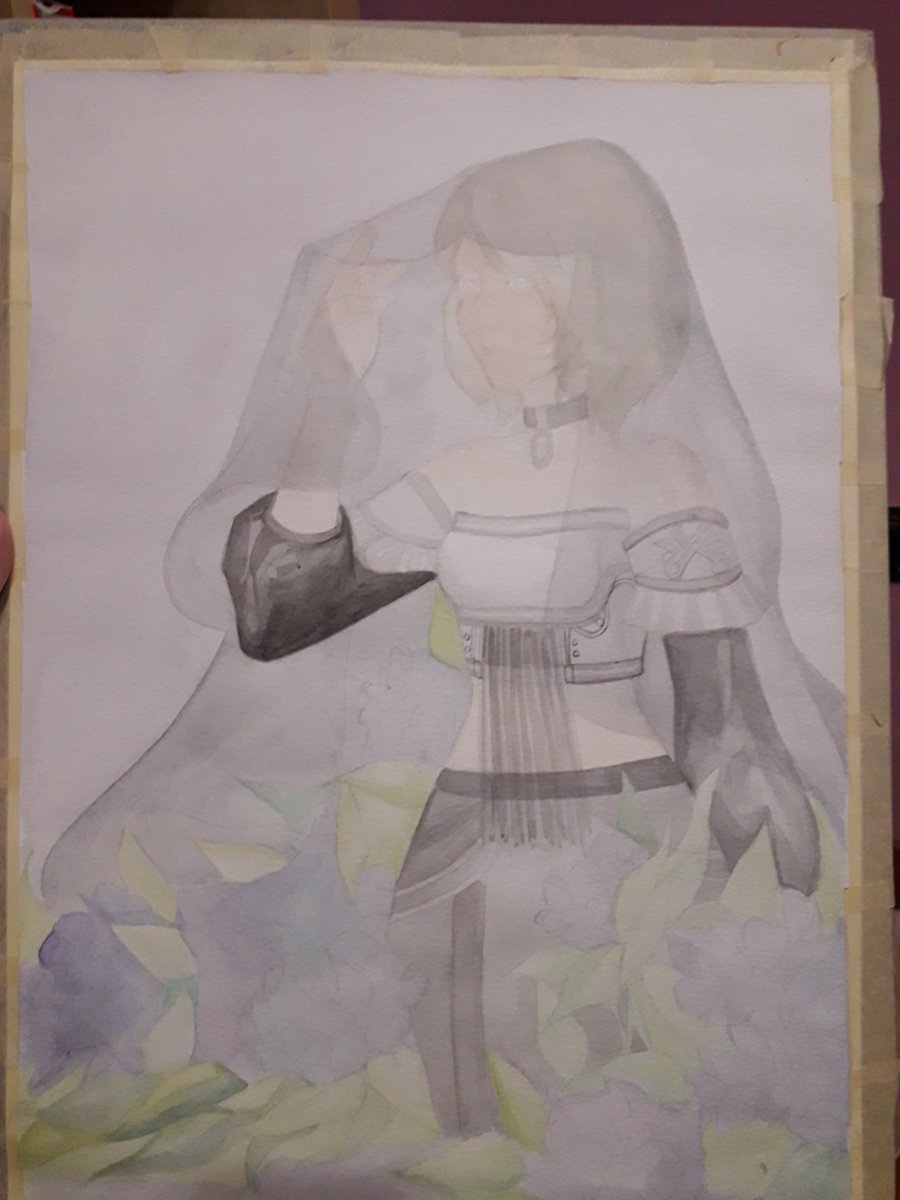 Nereideondine's tweet photo. Watercolor practice #ashe #ashelia #FFXII #ashexii #FinalFantasyxii #baschelia #princessasche #ladyashe #kofi #ff12 #fanart #balthier #fanart #drawing #Asheliabnargin #ashedalmasca #Asheliabnargindalmasca #drawing https://t.co/QT2XP74G2M