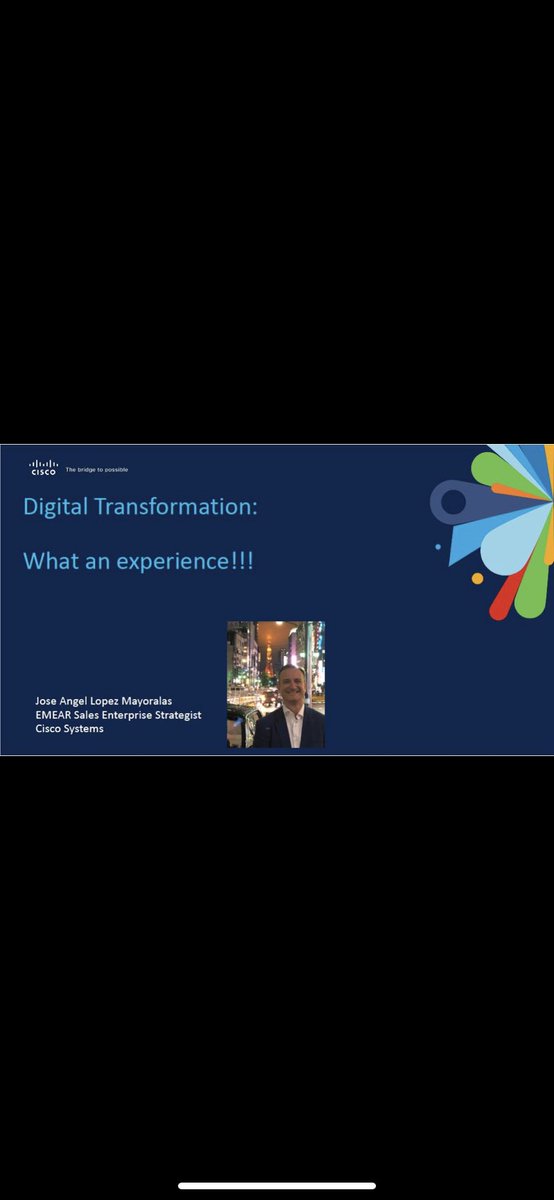 Today's Master Class by Jose Angel Lopez Mayoralas sharing experiences from global digital transformation projects with Master of Information Management students. A great experience and very valuable takeaways. <a href="/lmayoralas/">Jose-Angel Lopez Mayoralas</a> <a href="/IEExecutiveEdu/">IE Business School Executive Education</a> <a href="/cisco_spain/">Cisco España</a> #value
