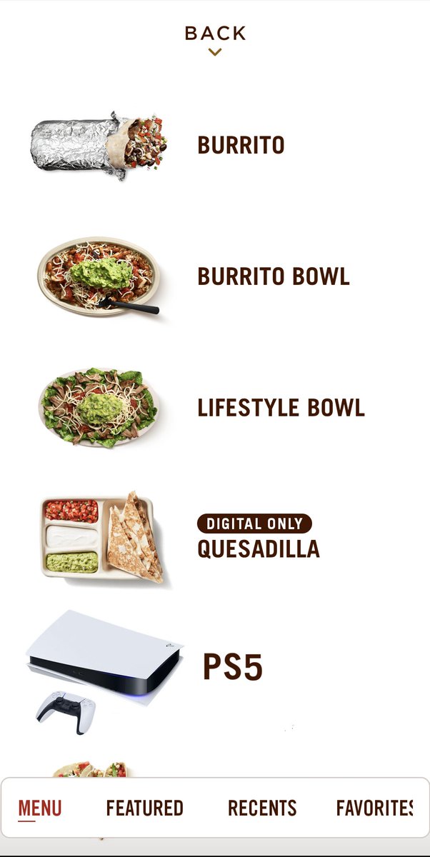RLecuivre's tweet photo. @Wario64 Dropping on the Chipotle app too https://t.co/hiBmXJXxQd