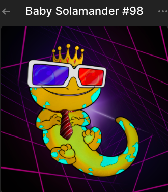 CoinMaster35's tweet photo. #hatchedmander @SolamandersNFT
This one is born ready for meta universe π https://t.co/NxCBkqFyd0