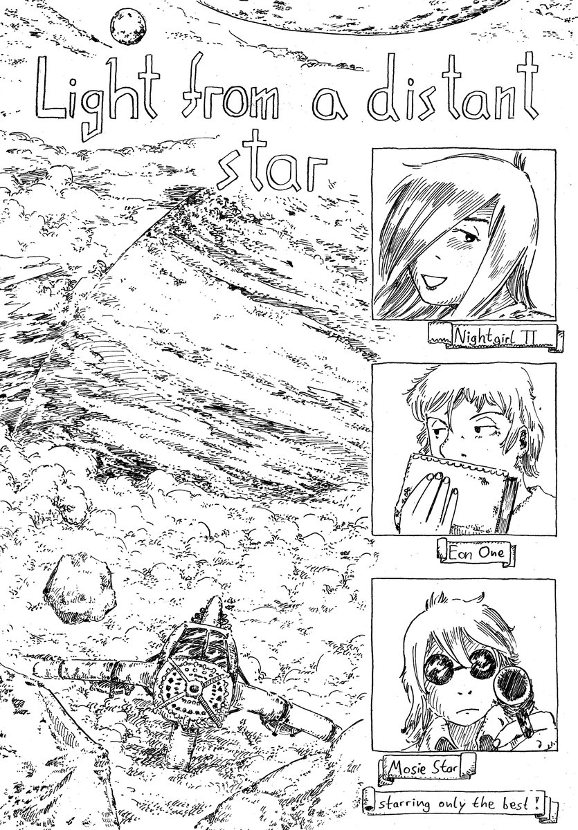 noisedensity's tweet photo. I will draw a very bad science fiction story, here is the cover https://t.co/EyJ7grjjf2