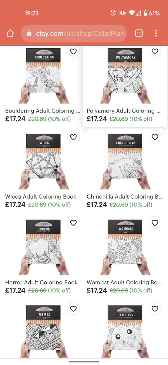 MillionMonkeys's tweet photo. Truly impressed by the range of subjects in this Etsy shop for adult colouring books. https://t.co/W3UMH4qkkd
