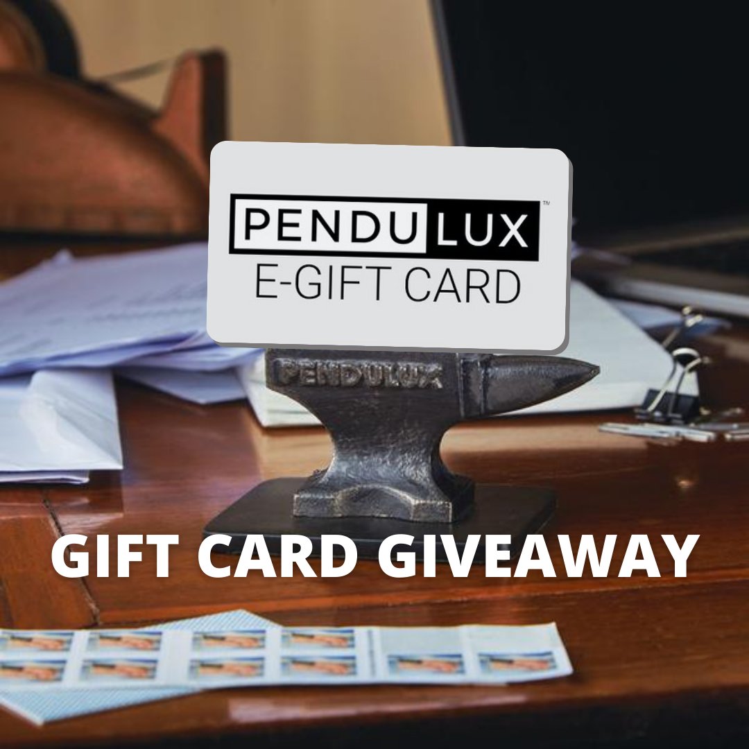 PenduluxGoods's tweet photo. Holiday shopping is coming fast! Get a gift card from us just by being on our newsletter list. Sign up and you could win $50 worth of goods! 
Sign up at https://t.co/8Y8AzrFili
#goods #gifts #shopping #giveaway #pendulux https://t.co/EdbdXwz0Kb