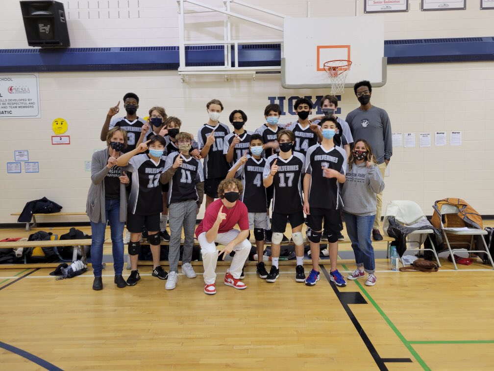 We Are The Champions!! Senior Boys Volleyball! Very proud of our players and coaches! #WeAreCBE #wearemps