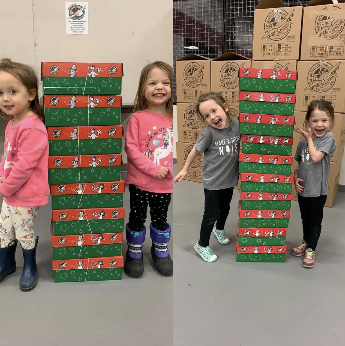 OCC_shoeboxes's tweet photo. We praise God for the thousands of shoebox packers around the country putting the finishing touches on their shoebox gifts and getting them ready to drop off this week!

Learn more about packing a shoebox gift here: https://t.co/in20DBZyqo https://t.co/XGYSBi9Uxq