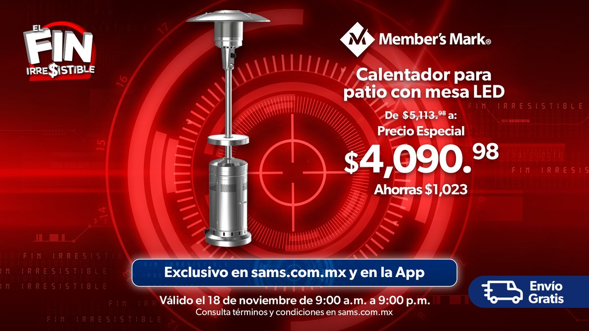 Sam's Club México tweet media