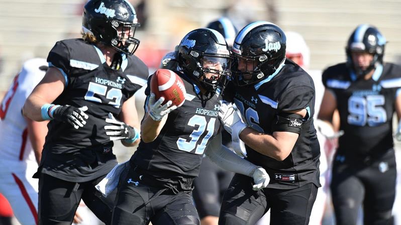 jackschondy's tweet photo. After a great conversation with @CoachWodicka I am extremely excited to receive an offer from Johns Hopkins University! #GoHop @Greg_Chimera @JayAnderson_JHU @JHU_Football @BlairHarrison44 @RecruitGeorgia @Mansell247 @DC_Sports_706 https://t.co/Ezo6MU1hmt