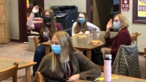 BelWestEnglish's tweet photo. Students in the BW BOOK CLUB met this afternoon for a great discussion of THE LAST CHILDREN OF MILL CREEK by @viviangibson72.
#BWEnglish #BWReads #BTHS201 @MaroonWay201 https://t.co/cDvfggEdeN
